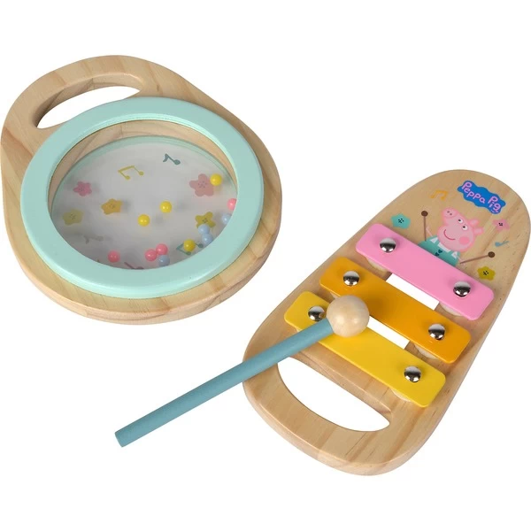 Eichhorn Peppa Pig Holz-Musikset, Musikinstrument 1 Eichhorn Peppa Pig Holz-Musikset, Musikinstrument