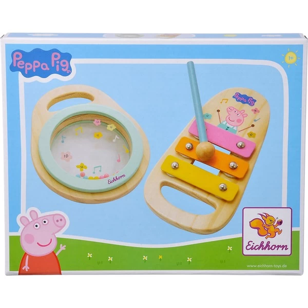 Eichhorn Peppa Pig Holz-Musikset, Musikinstrument 3 Eichhorn Peppa Pig Holz-Musikset, Musikinstrument – Bild 3