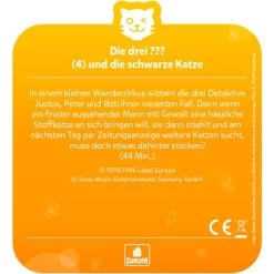 Tigermedia Tigercard - Die Drei ???: Die Schwarze Katze, Hörbuch -Tonies Tigermedia tigercard Die drei Die schwarze Katze H rbuch@@1696468 2