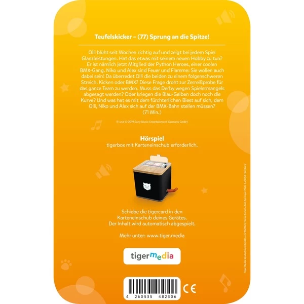 Tigermedia Tigercard - Teufelskicker (77): Sprung An Die Spitze, Hörbuch – Bild 4