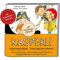 Tonies Kasperli - Es Hät En Dieb Im Zoo! / D Insle Vom Pirat Ohnibart, Spielfigur -Tonies Tonies Kasperli Es h t en Dieb im Zoo D Insle vom Pirat Ohnibart Spielfigur@@1678338 2